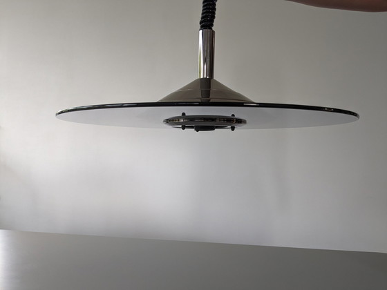 Image 1 of Space-Age Ufo Hanging Lamp - Made In Germany