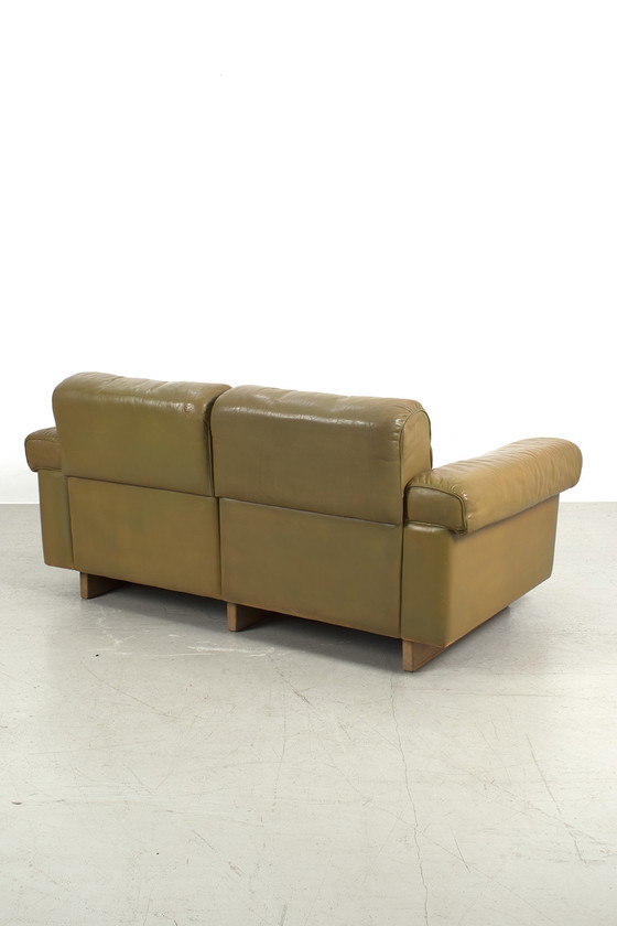 Image 1 of 2x De Sede DS-P armchairs + 2-seater sofa