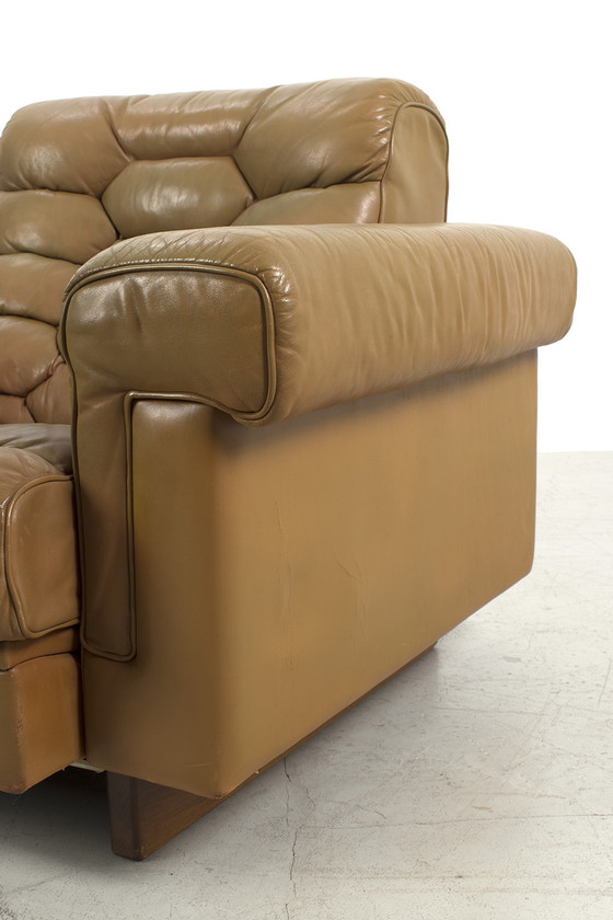 Image 1 of 2x De Sede DS-P armchairs + 2-seater sofa