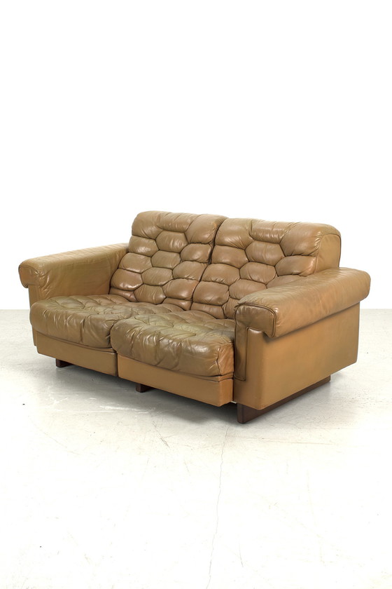 Image 1 of 2x De Sede DS-P armchairs + 2-seater sofa