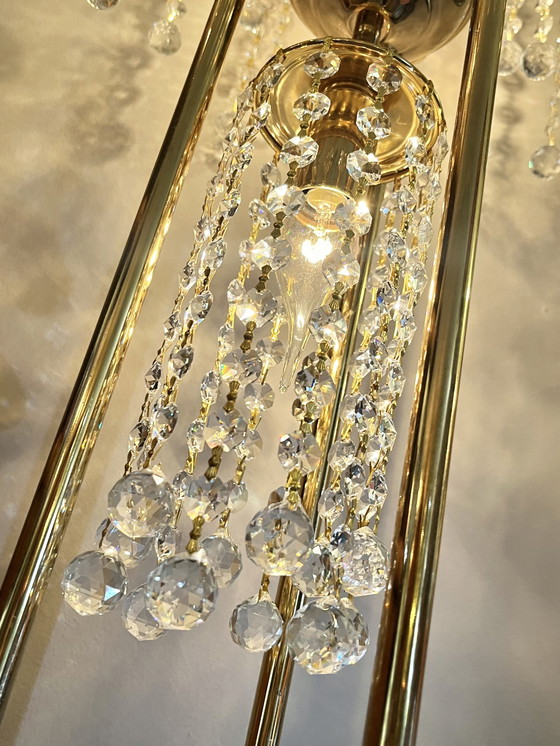 Image 1 of Branded Genuine Swarovski Crystal Table Lamp Schemerlamp