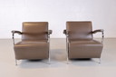 2x fauteuil Leolux Scylla
