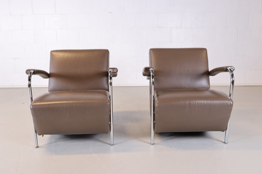 2x Leolux Scylla fauteuil