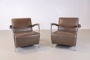 2x fauteuil Leolux Scylla