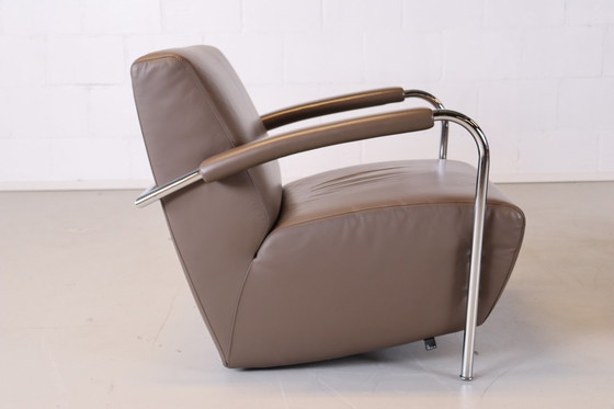 Image 1 of 2x Leolux Scylla armchair