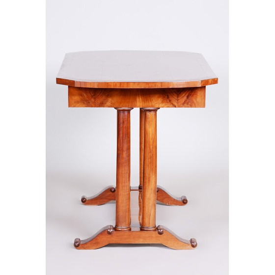 Image 1 of Escritorio austriaco de arce Biedermeier de mediados de siglo, década de 1830