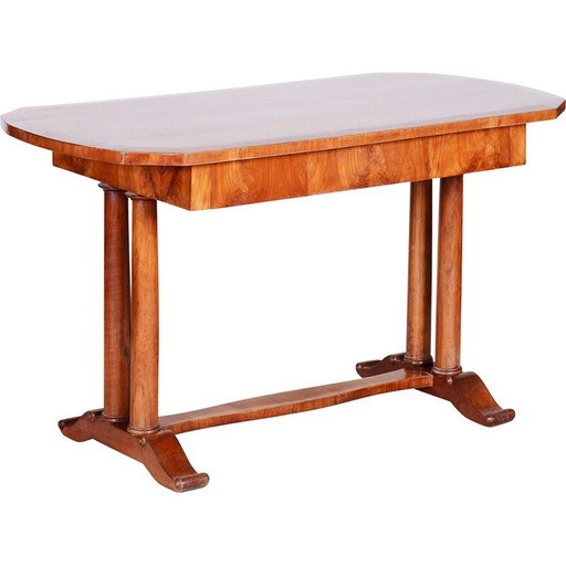 Mid century Austrian Biedermeier maple writing desk, 1830s