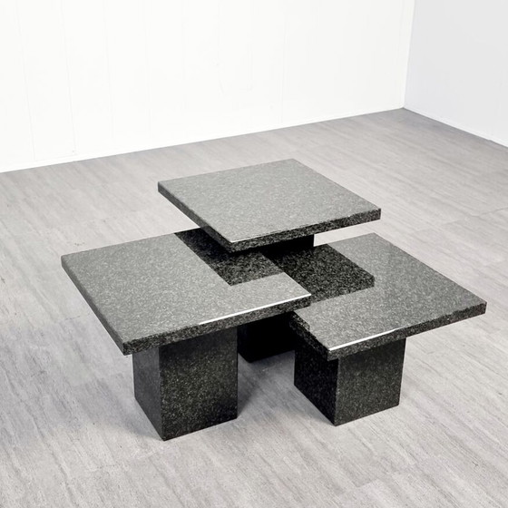 Image 1 of Granite table mimi set