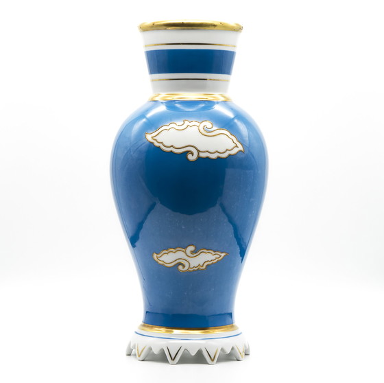 Image 1 of Heinz Schaubach Vase en porcelaine Kunst Or H 38 Cm 20S-30S Art Déco Jugendstil