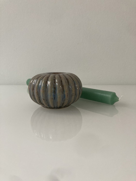 Image 1 of Fluted Round Candlestick