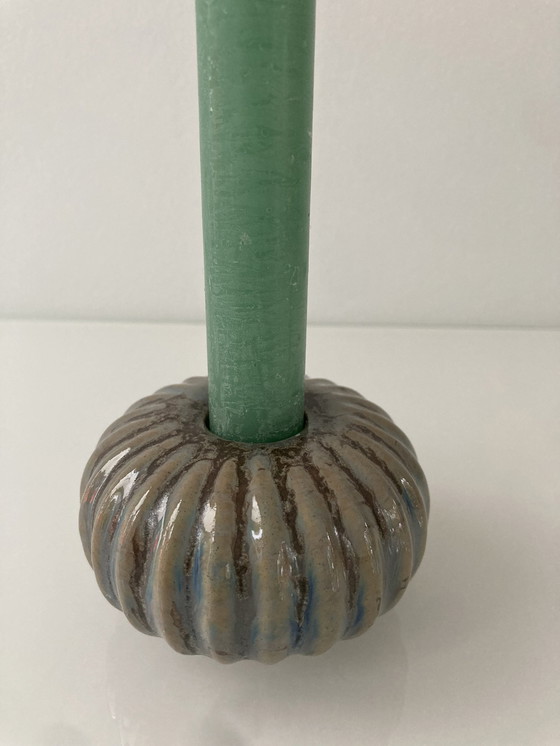 Image 1 of Fluted Round Candlestick