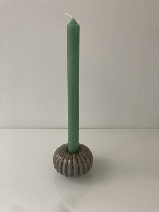 Image 1 of Fluted Round Candlestick