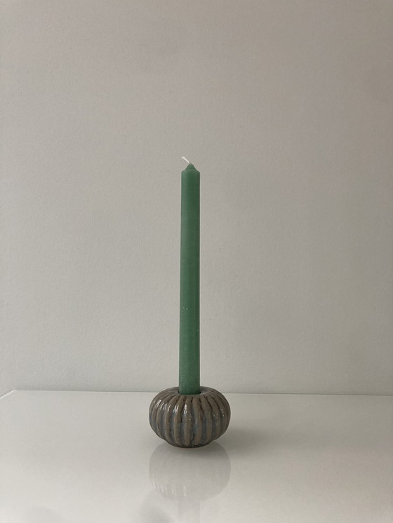 Image 1 of Fluted Round Candlestick