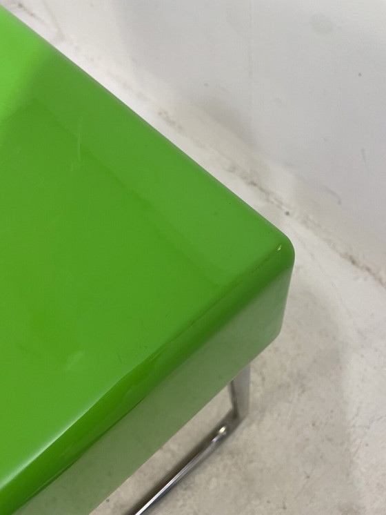 Image 1 of Space Age Green Desk Attributed To Peter Ghyczy, 1970S