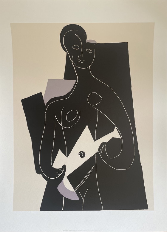 Image 1 of Pablo Picasso (1881-1973), Femme à la Guitare, 1924, Copyright Succession Pablo Picasso, SABAM Belgique 2003