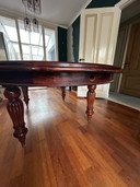 Vintage Mahogany Oval Dining Table