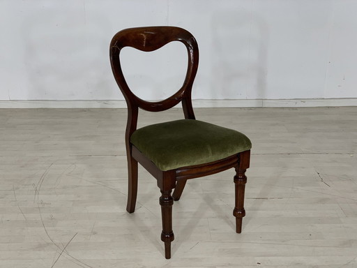 4x biedermeier chairs dining room chairs kitchen chairs living room chairs antique