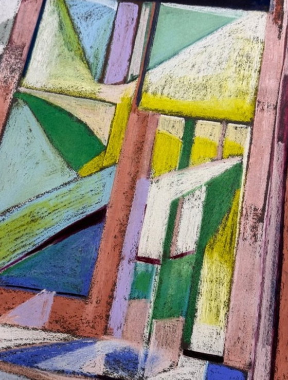 Image 1 of Odette Collon (1926-2013) Pintura de excelente calidad 