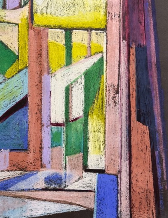 Image 1 of Odette Collon (1926-2013) Pintura de excelente calidad 