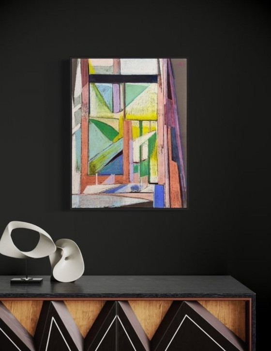 Image 1 of Odette Collon (1926-2013) Pintura de excelente calidad 