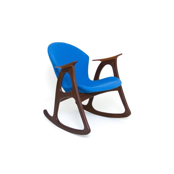 Image 1 of Danish vintage rocking chair by Aage Christiansen for Erhardsen and Andersen