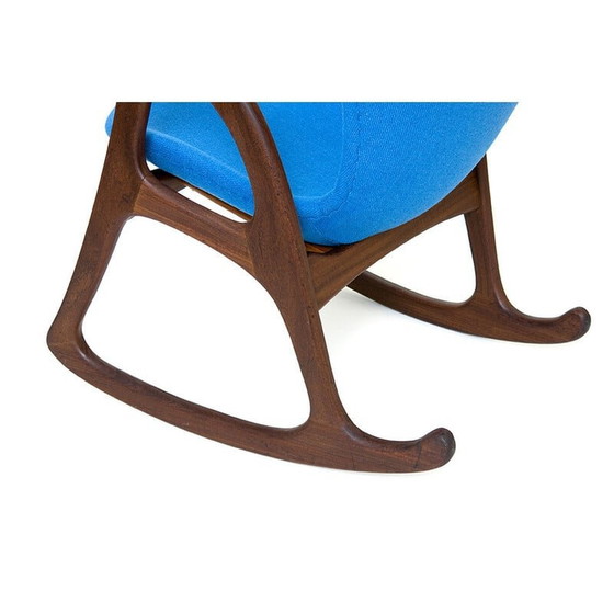 Image 1 of Danish vintage rocking chair by Aage Christiansen for Erhardsen and Andersen