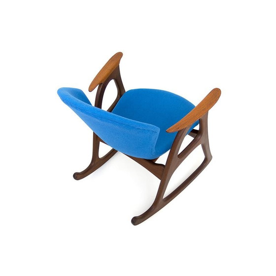 Image 1 of Danish vintage rocking chair by Aage Christiansen for Erhardsen and Andersen