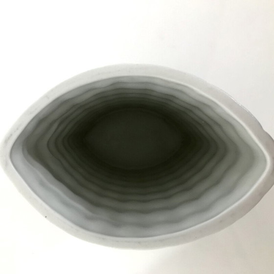 Image 1 of Vaso scandinavo vintage in ceramica arlecchino di Kaarina, 1958