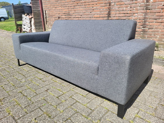 Image 1 of Gelderland 6511 2.5 Seat Gray Kvadrat Wool