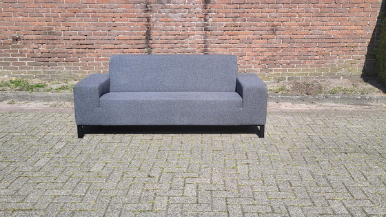 Image 1 of Gelderland 6511 2.5 Seat Gray Kvadrat Wool