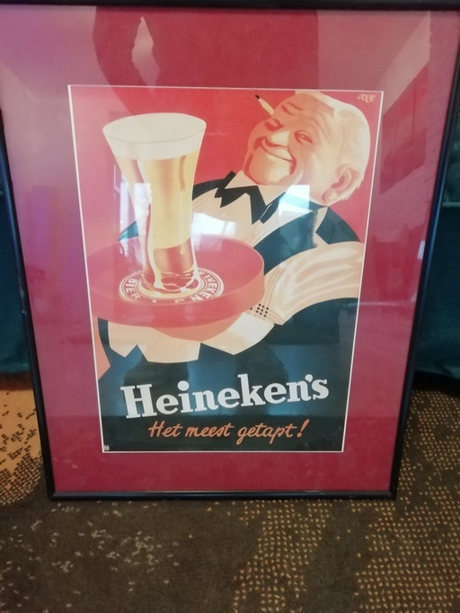 Affiches Heineken d'époque