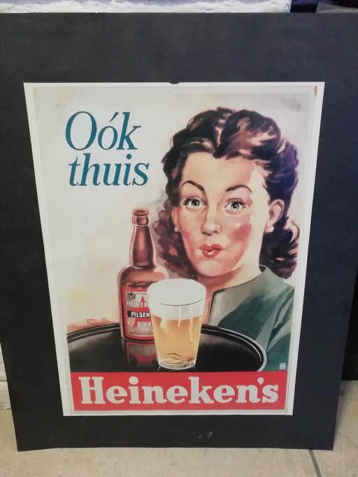 Affiches Heineken d'époque