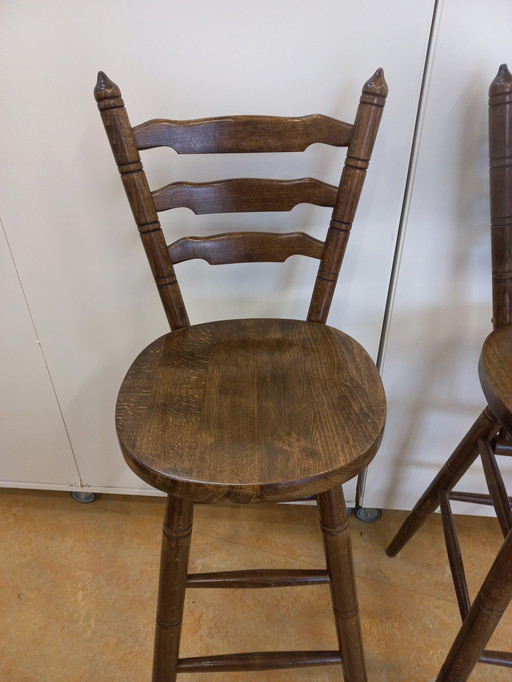 2x Vintage stools