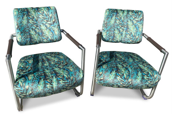 Image 1 of 2 x refurbished XOOON armchairs