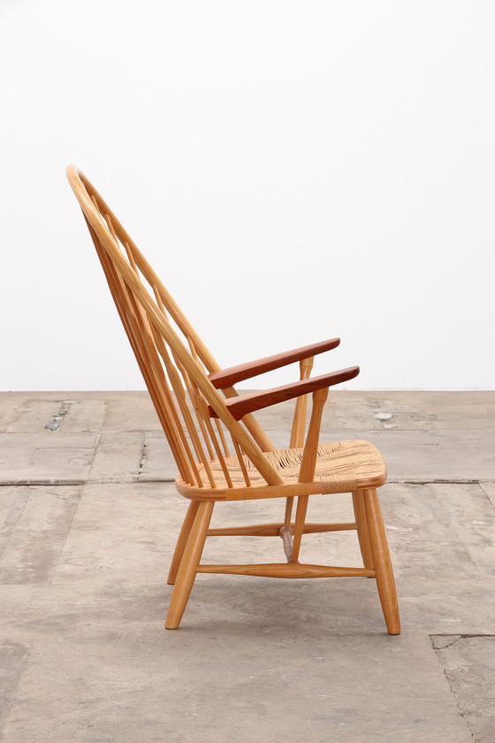 Image 1 of Hans J. Wegner JH-550 Peacock Chair for Johannes Hansen, 1960 Denmark.