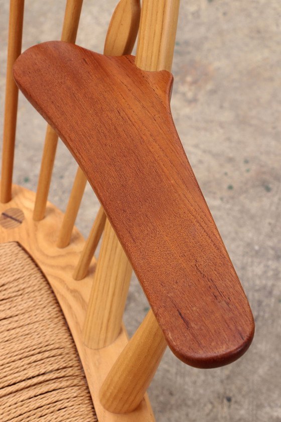 Image 1 of Hans J. Wegner JH-550 Peacock Chair for Johannes Hansen, 1960 Denmark.