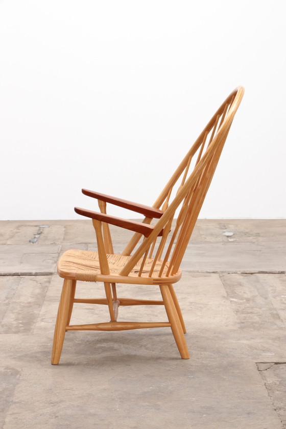 Image 1 of Hans J. Wegner JH-550 Peacock Chair for Johannes Hansen, 1960 Denmark.