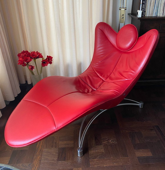 Image 1 of Chaise De Sede - DS 151 Rouge