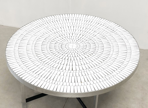 Ceramic mosaic coffee table