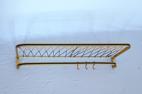 Image 1 of String coat rack with hat rack