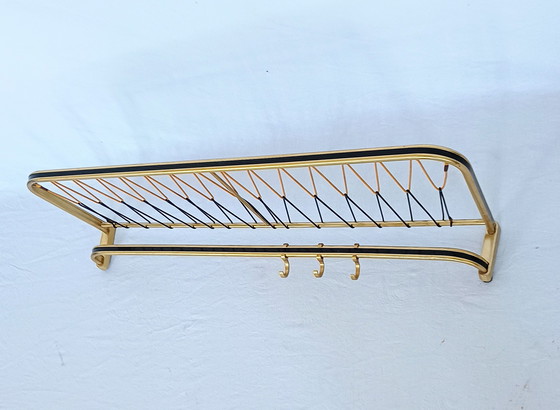 Image 1 of String coat rack with hat rack