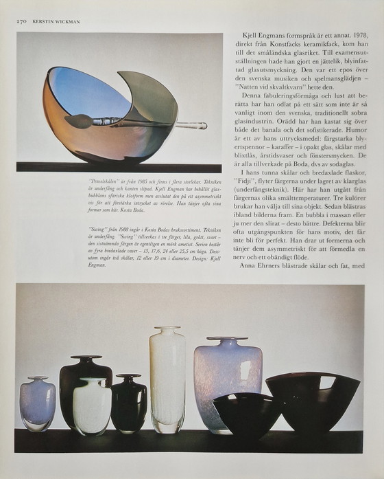 Image 1 of Kosta Boda "Swing" vase by Kjell Engman