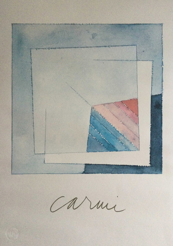 Image 1 of Eugenio Carmi | set of 2 lithographs