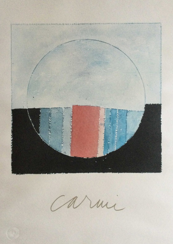 Image 1 of Eugenio Carmi | set of 2 lithographs