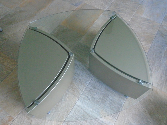 Image 1 of Leolux design, 2 side tables in coffee table 'Joey'