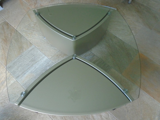 Image 1 of Leolux design, 2 side tables in coffee table 'Joey'