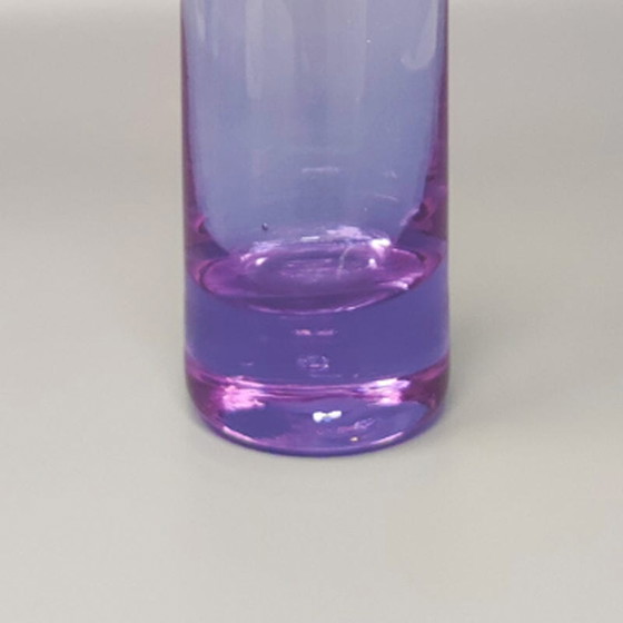 Image 1 of Vintage Crystal Ice Bucket with 4 Glasses by Ivat. Made in Italy