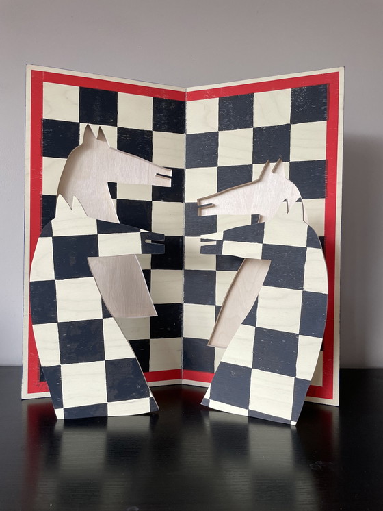 Image 1 of Klaas Gubbels, chessboard object