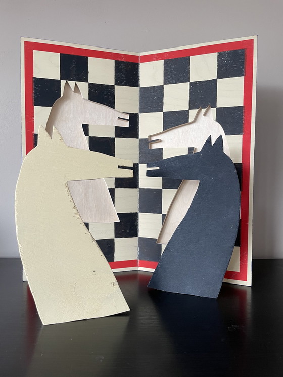 Image 1 of Klaas Gubbels, chessboard object