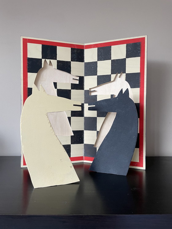 Image 1 of Klaas Gubbels, chessboard object